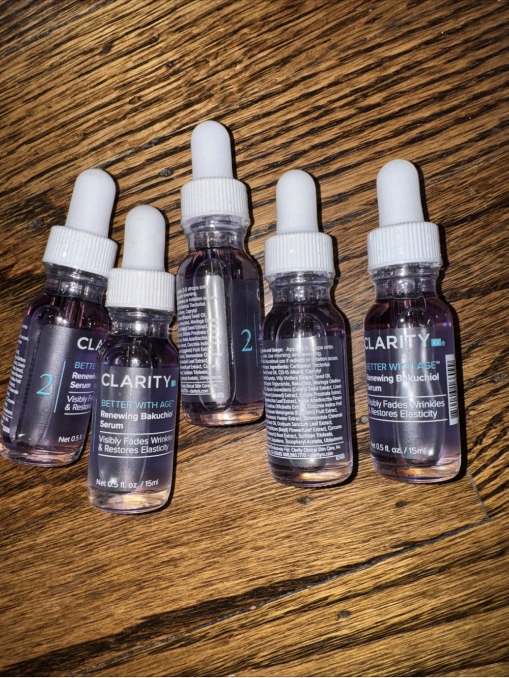 5 ClarityRX Better with Age Renewing Bakuchiol Serum Clarity RX 0.5oz/15mL